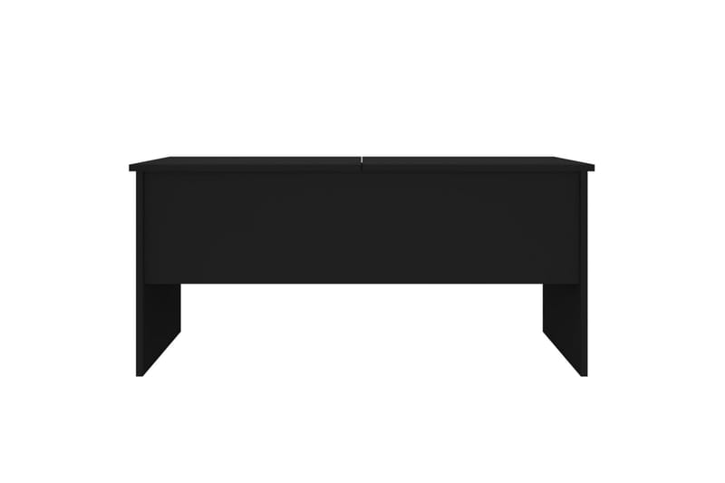 beBasic Salongbord svart 102x50,5x46,5 cm konstruert tre - Svart - Møbler - Bord - Avlastningsbord - Lampebord & sidebord