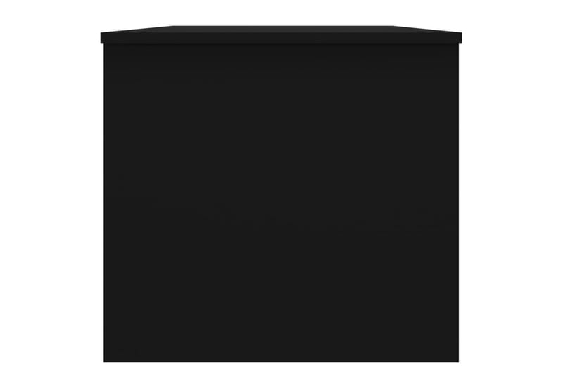 beBasic Salongbord svart 102x50,5x46,5 cm konstruert tre - Svart - Lampebord & sidebord - Brettbord og småbord