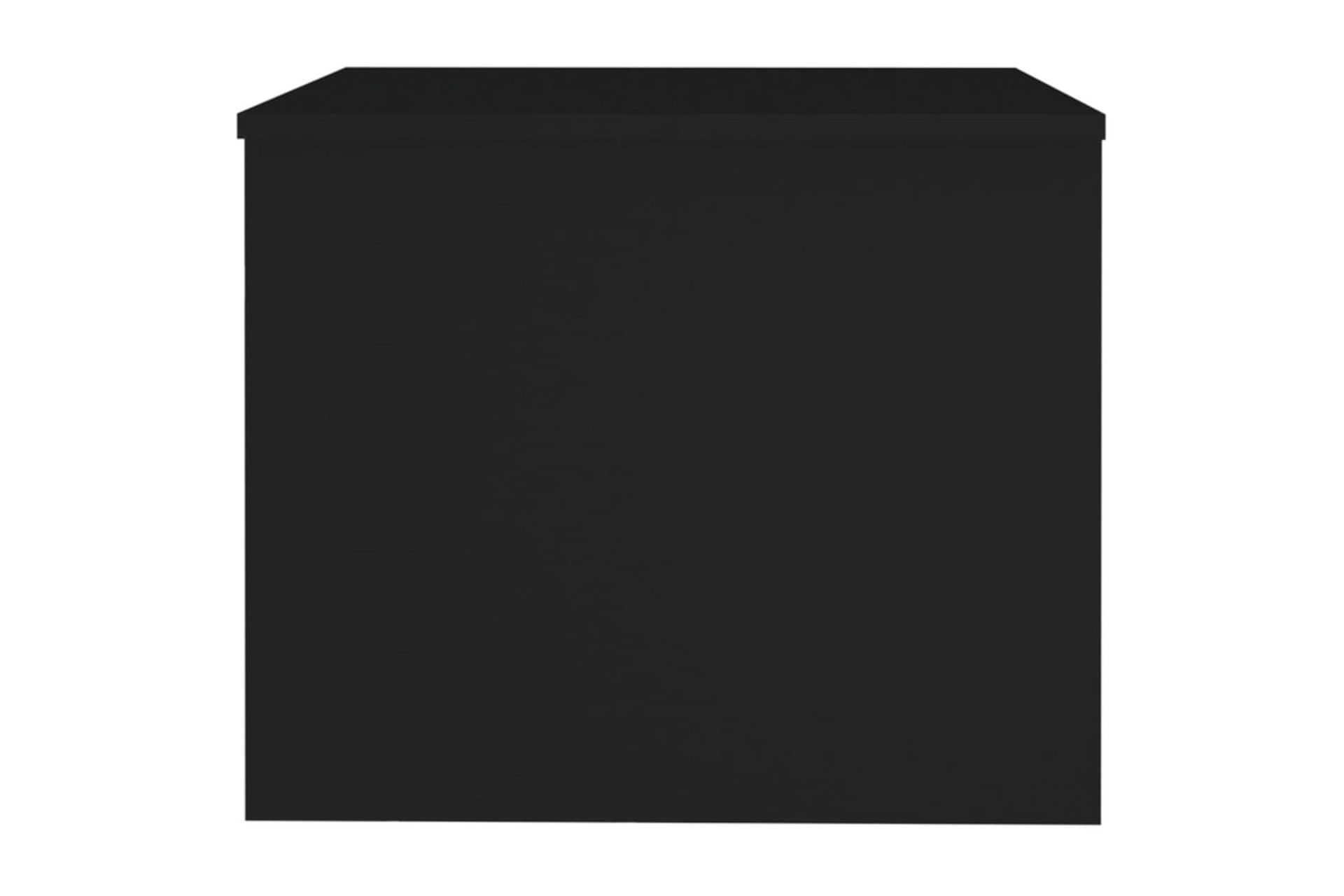 beBasic Salongbord svart 80x50x40 cm konstruert tre - Svart - Møbler - Bord - Avlastningsbord - Lampebord & sidebord