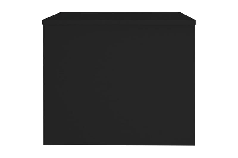 beBasic Salongbord svart 80x50x40 cm konstruert tre - Svart - Møbler - Bord - Avlastningsbord - Lampebord & sidebord