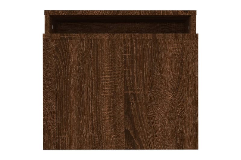 beBasic Salongbordsett brun eik 100x48x40 cm konstruert tre - Brun - Møbler - Bord - Avlastningsbord - Lampebord & sidebord