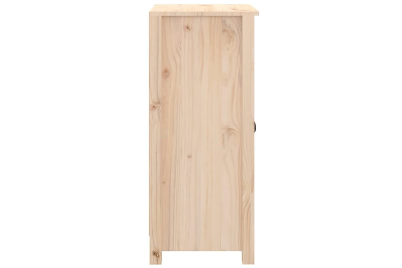 beBasic Skjenk 40x35x80 cm heltre furu - Brun - Lampebord & sidebord - Brettbord og småbord