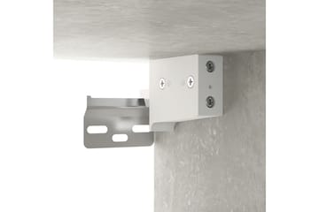 beBasic Veggmonterte nattbord 2 stk betonggrå 34x30x20 cm - GrÃ¥ - Møbler - Bord - Avlastningsbord - Sengebord & nattbord