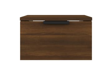 beBasic Veggmonterte nattbord 2 stk brun eik 34x30x20 cm - Brun - Møbler - Bord - Avlastningsbord - Sengebord & nattbord