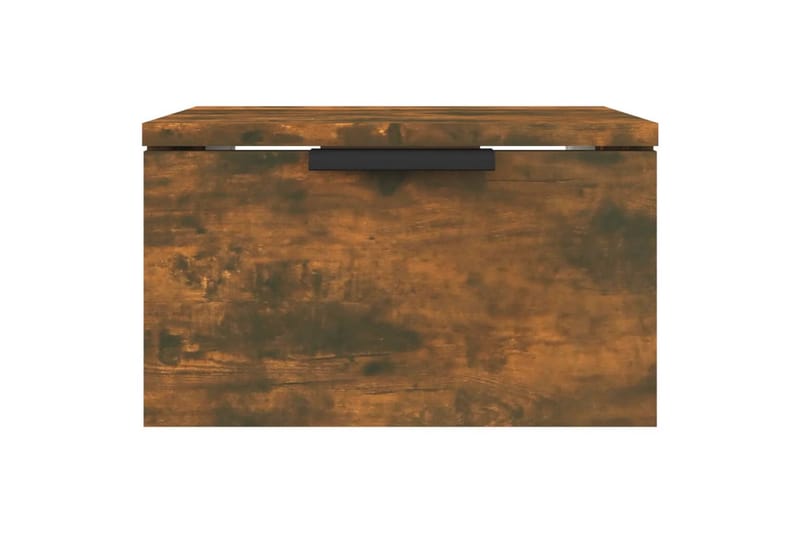 beBasic Veggmonterte nattbord 2 stk røkt eik 34x30x20 cm - Brun - Møbler - Bord - Avlastningsbord - Sengebord & nattbord