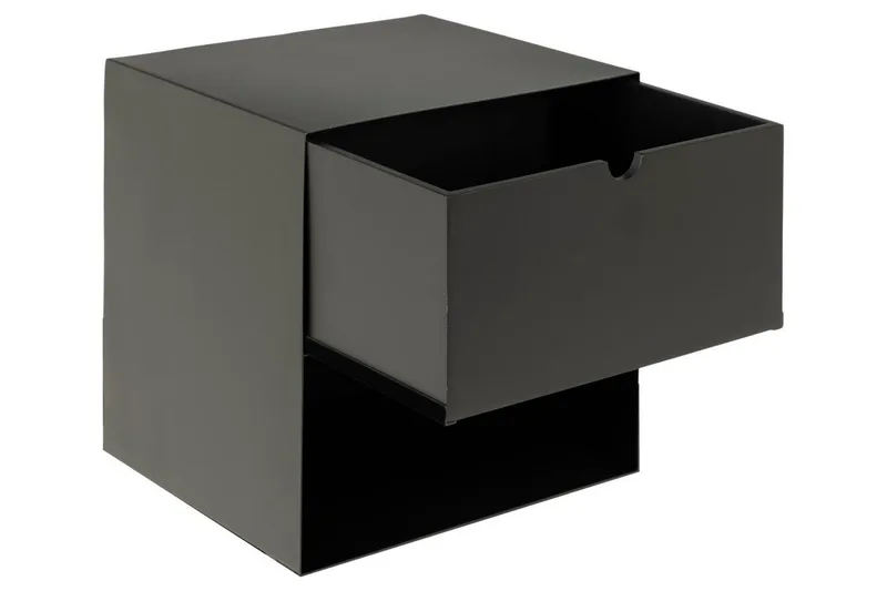 Belleuve Nattbord 25 cm - Svart - Møbler - Bord - Avlastningsbord - Sengebord & nattbord