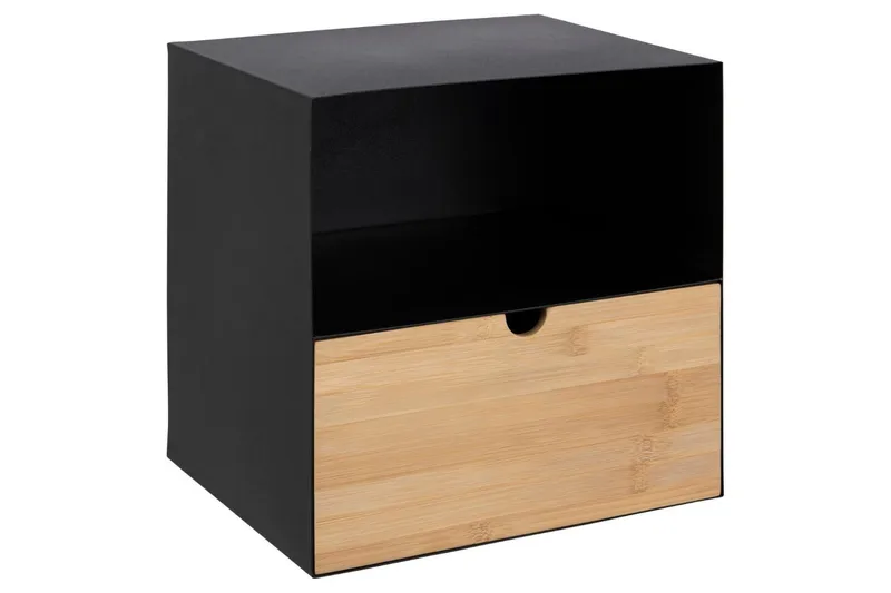 Belleuve Nattbord 25 cm - Svart - Møbler - Bord - Avlastningsbord - Sengebord & nattbord