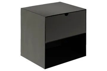 Belleuve Nattbord 25 cm - Svart - Møbler - Bord - Avlastningsbord - Sengebord & nattbord