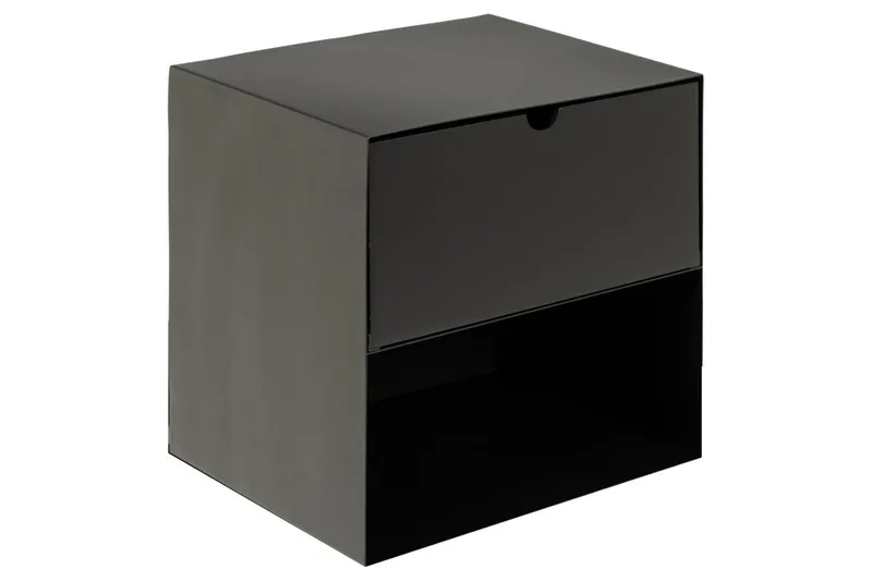 Belleuve Nattbord 25 cm - Svart - Møbler - Bord - Avlastningsbord - Sengebord & nattbord