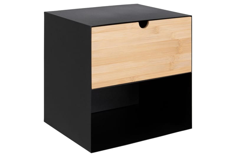 Belleuve Nattbord 25 cm - Svart - Møbler - Bord - Avlastningsbord - Sengebord & nattbord