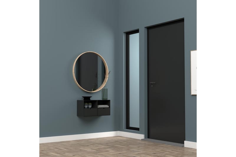 Belleuve Nattbord 25 cm - Svart - Møbler - Bord - Avlastningsbord - Sengebord & nattbord