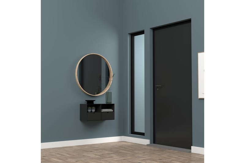 Belleuve Nattbord 25 cm - Svart - Møbler - Bord - Avlastningsbord - Sengebord & nattbord