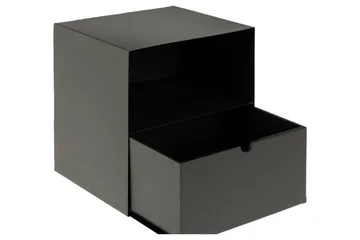 Belleuve Nattbord 25 cm - Svart - Møbler - Bord - Avlastningsbord - Sengebord & nattbord