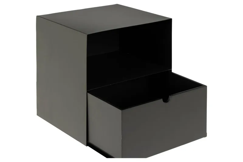 Belleuve Nattbord 25 cm - Svart - Møbler - Bord - Avlastningsbord - Sengebord & nattbord