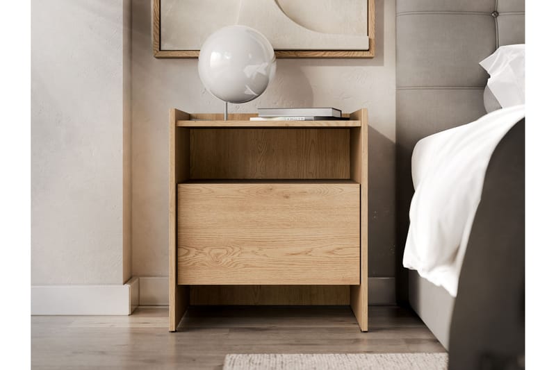 Bellia Sidebord 38 cm - Beige - Møbler - Bord - Avlastningsbord - Lampebord & sidebord