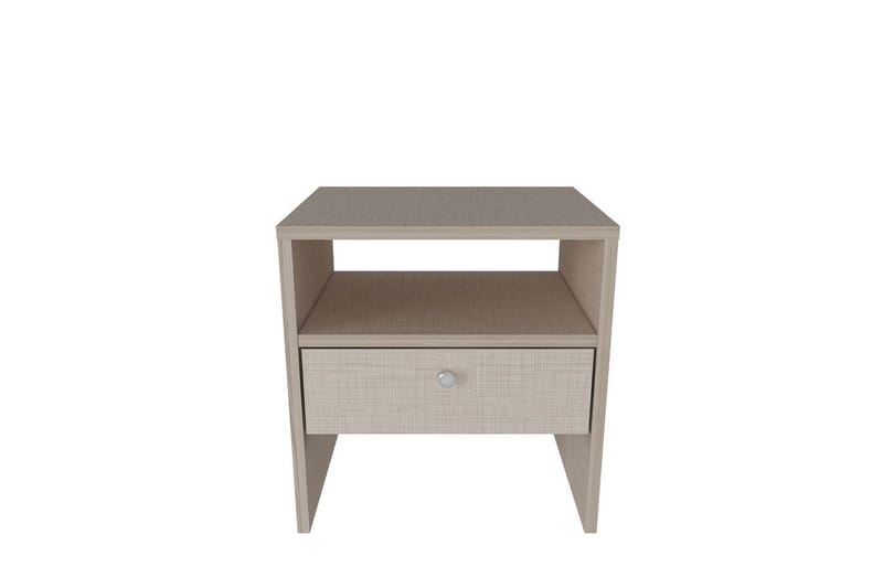 Berriaren Nattbord 45 cm - Beige - Møbler - Bord - Avlastningsbord - Sengebord & nattbord