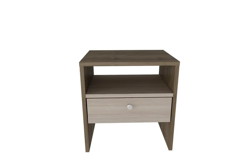 Berriaren Nattbord 45 cm - Valnøtt - Møbler - Bord - Avlastningsbord - Sengebord & nattbord