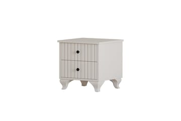 Beynor Nattbord 45 cm - Matt Hvit - Møbler - Bord - Avlastningsbord - Sengebord & nattbord