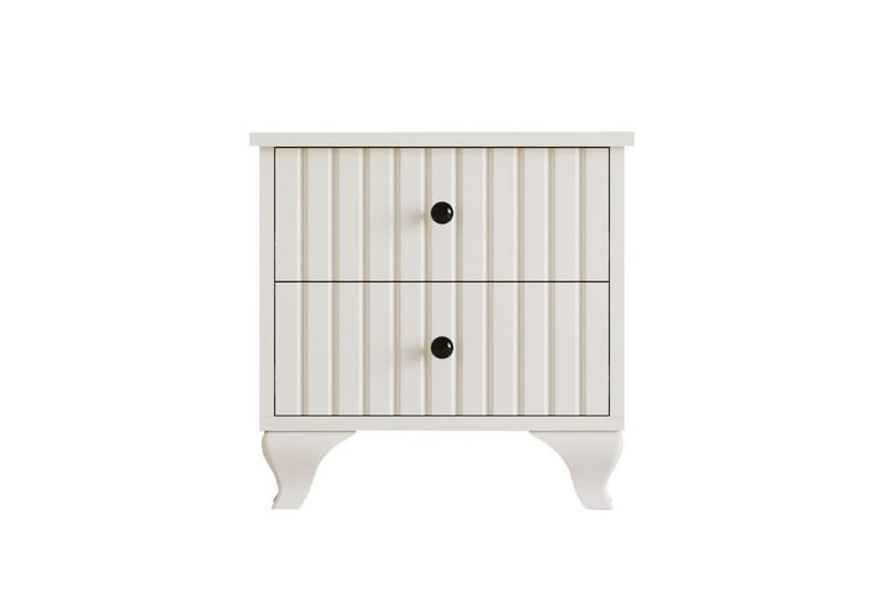 Beynor Nattbord 45 cm - Matt Hvit - Møbler - Bord - Avlastningsbord - Sengebord & nattbord