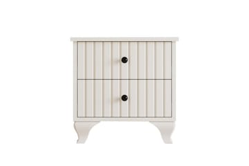 Beynor Nattbord 45 cm - Matt Hvit - Møbler - Bord - Avlastningsbord - Sengebord & nattbord