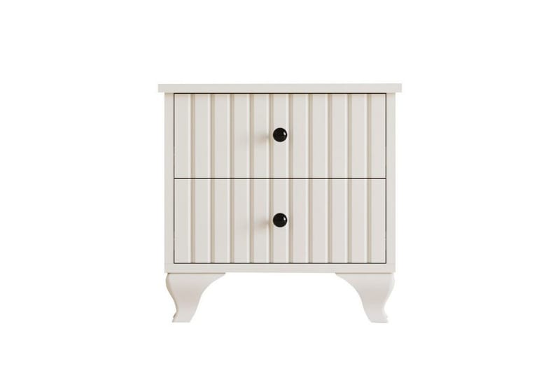 Beynor Nattbord 45 cm - Matt Hvit - Møbler - Bord - Avlastningsbord - Sengebord & nattbord