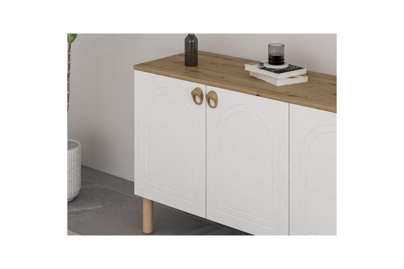 Bingdi Konsollbord 180 cm - Hvit - Møbler - Bord - Avlastningsbord - Gangbord