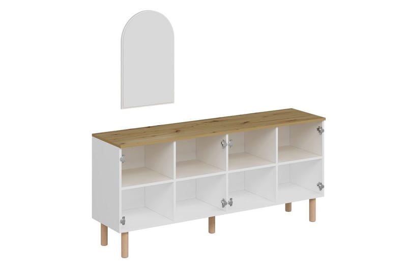 Bingdi Konsollbord 180 cm - Hvit - Møbler - Bord - Avlastningsbord - Gangbord