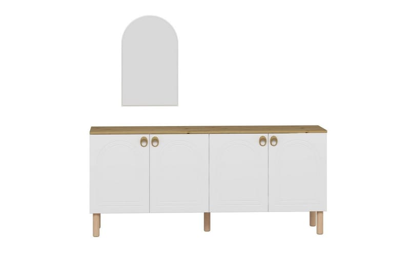 Bingdi Konsollbord 180 cm - Hvit - Møbler - Bord - Avlastningsbord - Gangbord