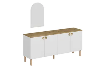 Bingdi Konsollbord 180 cm - Hvit - Møbler - Bord - Avlastningsbord - Gangbord