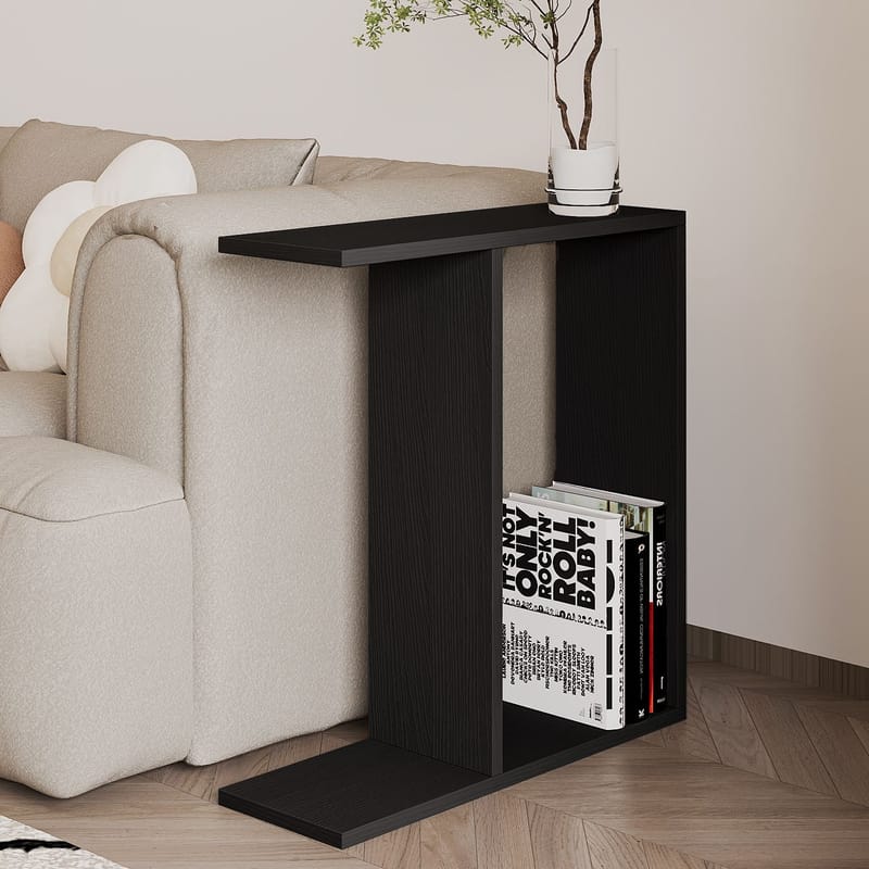 Bingdi Sidebord 60x60x60 cm - Svart - Møbler - Bord - Avlastningsbord - Lampebord & sidebord