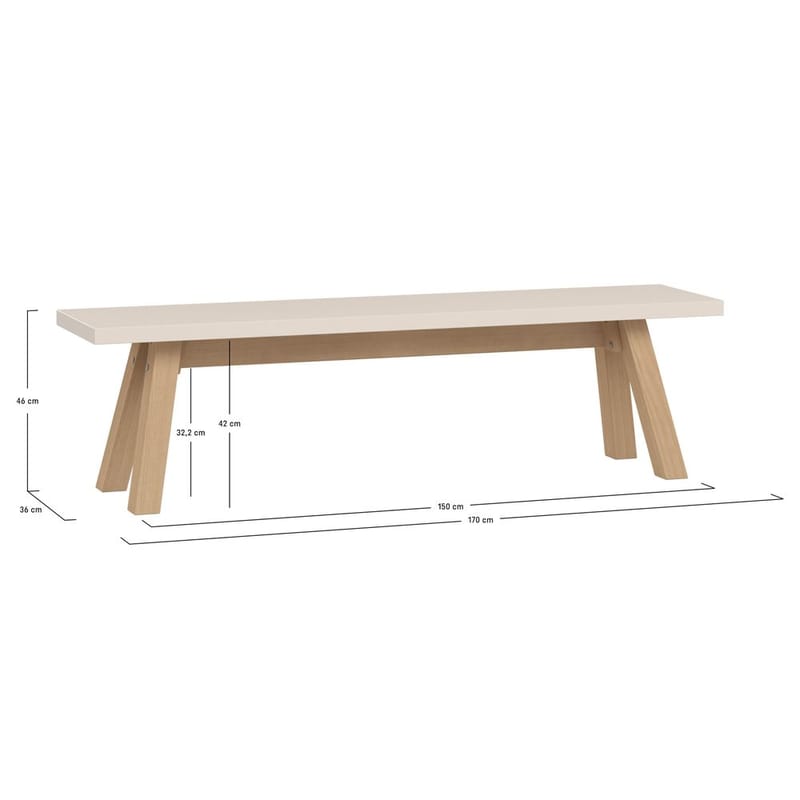 Blombord VOX 170x36 cm - Møbler - Bord - Avlastningsbord - Blomsterbord
