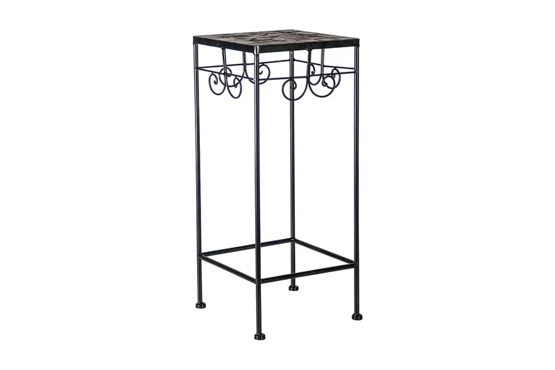 Mosaic Blomsterpiedestal, Grå