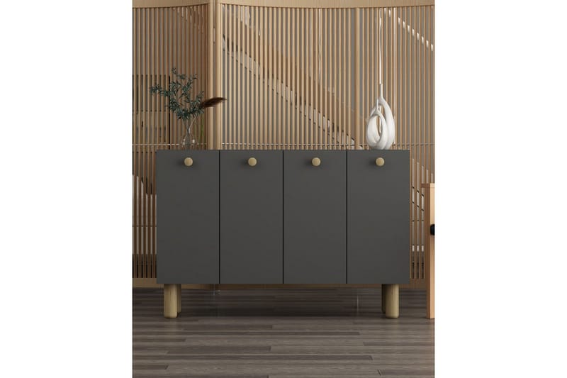 Bohem Konsollbord 120 cm - Antrasitt/Brun - Møbler - Bord - Avlastningsbord - Gangbord