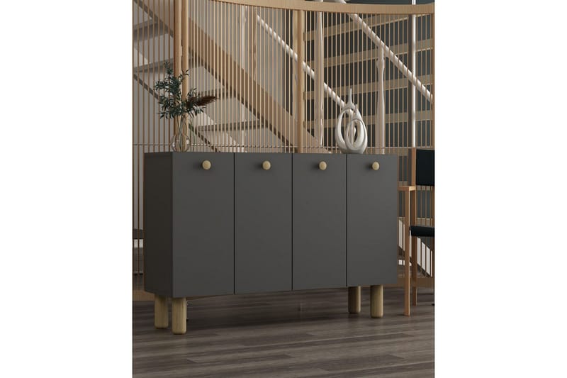 Bohem Konsollbord 120 cm - Antrasitt/Brun - Møbler - Bord - Avlastningsbord - Gangbord