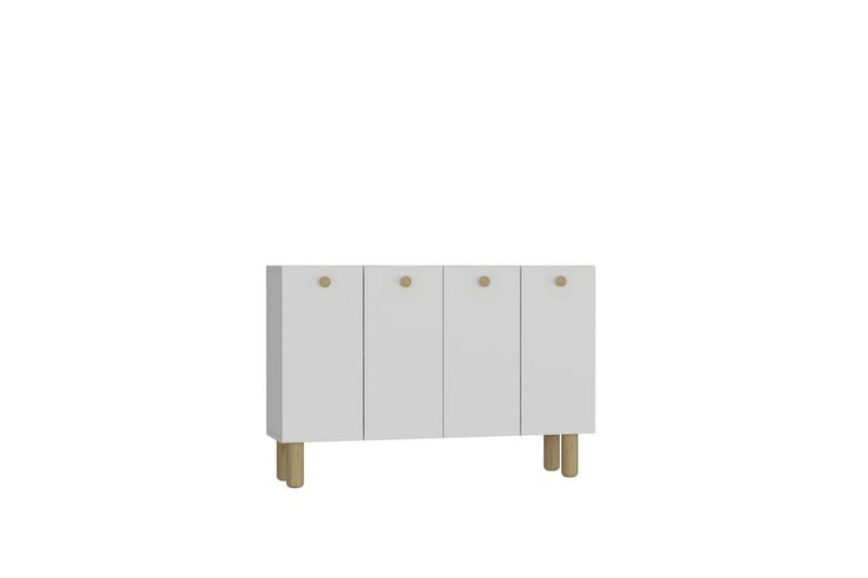 Bohem Konsollbord 120 cm - Hvit/Brun - M�øbler - Bord - Avlastningsbord - Gangbord