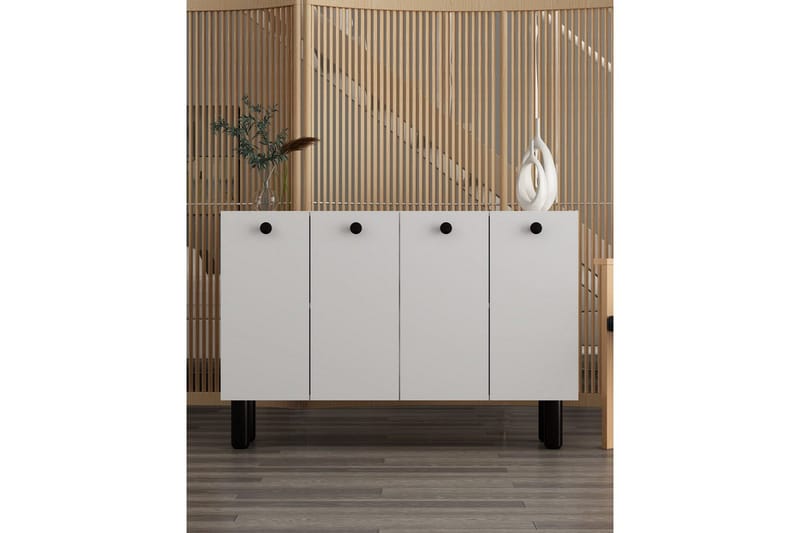 Bohem Konsollbord 120 cm - Hvit/Svart - Møbler - Bord - Avlastningsbord - Gangbord