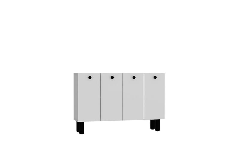 Bohem Konsollbord 120 cm - Hvit/Svart - Møbler - Bord - Avlastningsbord - Gangbord