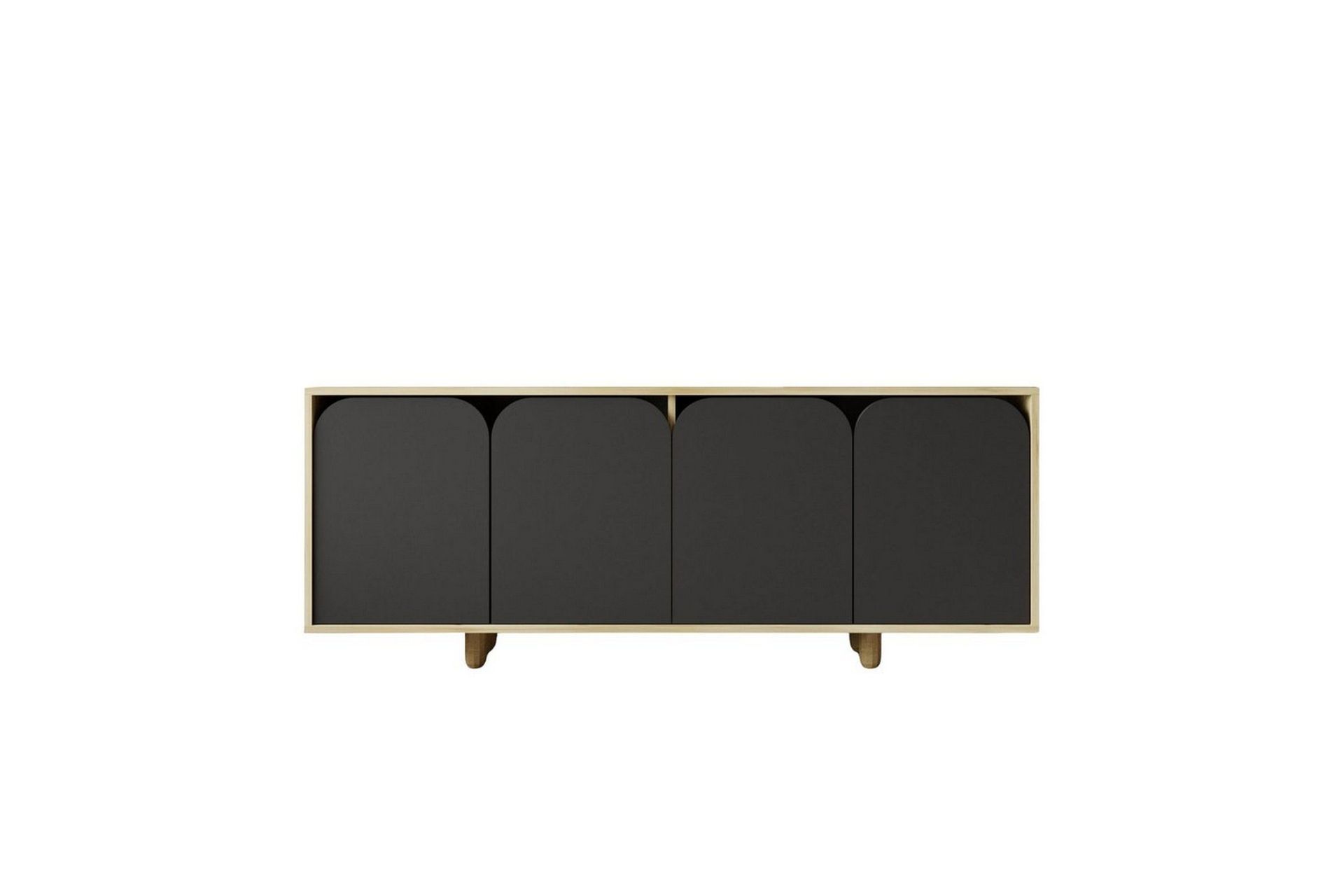 Bohem Konsollbord 180x150 cm - Brun/Antrasitt