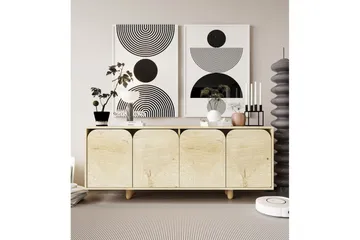 Bohem Konsollbord 180x180 cm - Brun - Møbler - Bord - Avlastningsbord - Gangbord