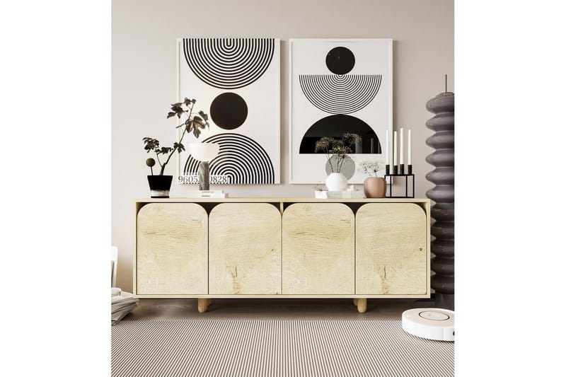 Bohem Konsollbord 180x180 cm - Brun - Møbler - Bord - Avlastningsbord - Gangbord