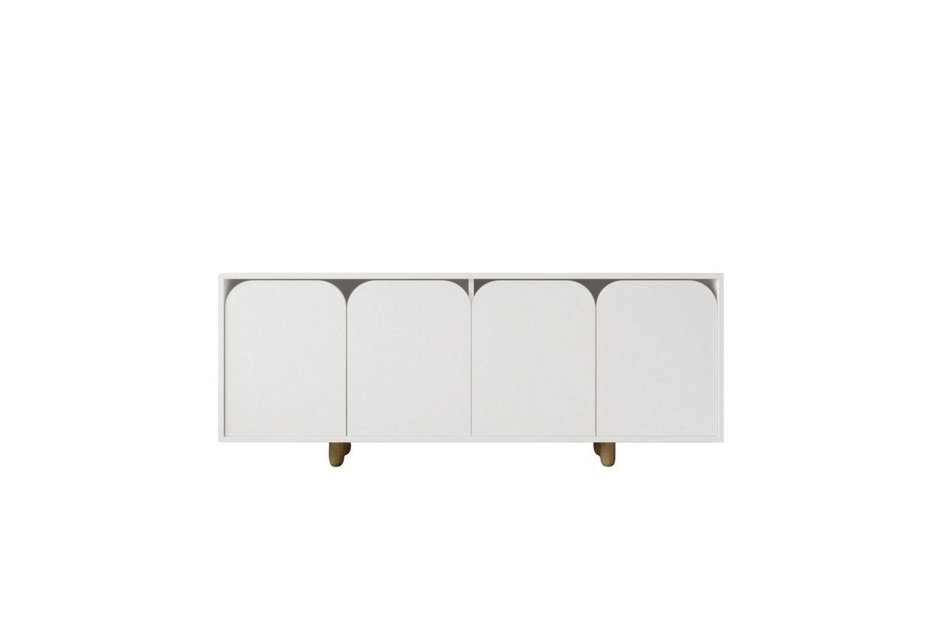 Bohem Konsollbord 180x180 cm - Hvit