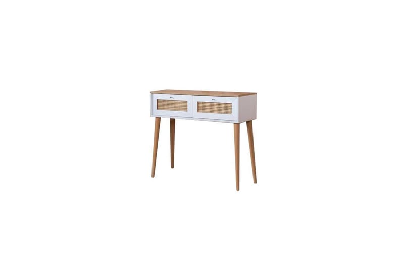 Bohem Sidebord 95 cm - Hvit/Lysfarget tre - Møbler - Bord - Avlastningsbord - Lampebord & sidebord