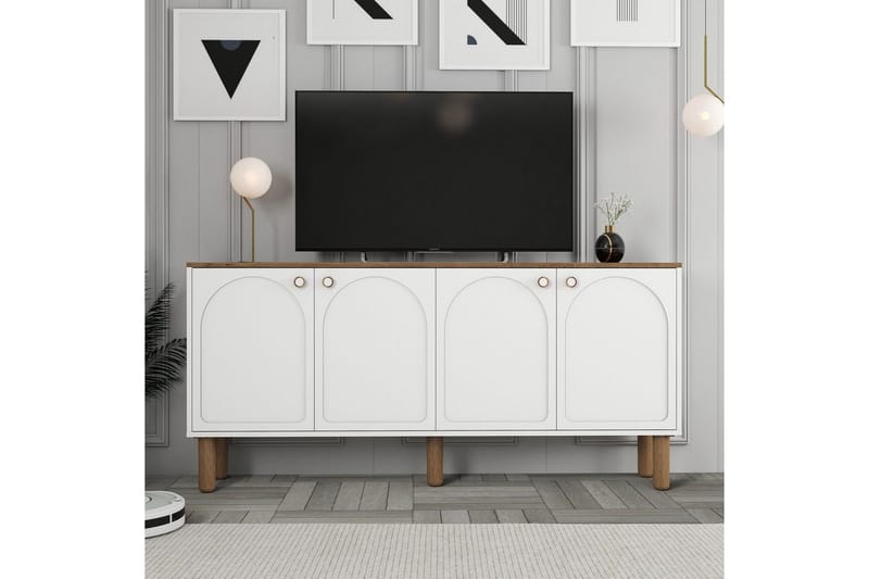 Bohemsk konsollbord 180 cm - Hvit - Møbler - Bord - Avlastningsbord - Gangbord