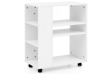 Bokhylle Wohnling mobil, moderne og enkel med forskjellige oppbevaringsrom Hvit
