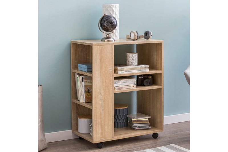 Bokhylle Wohnling mobil, moderne og enkel med forskjellige oppbevaringsrom Sonoma - Sonoma - Oppbevaring - Oppbevaringsmøbler - Kommode - Skuffeseksjon