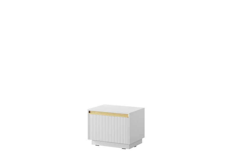 Bolstan Nattbord 54 cm - Hvit - Møbler - Bord - Avlastningsbord - Sengebord & nattbord