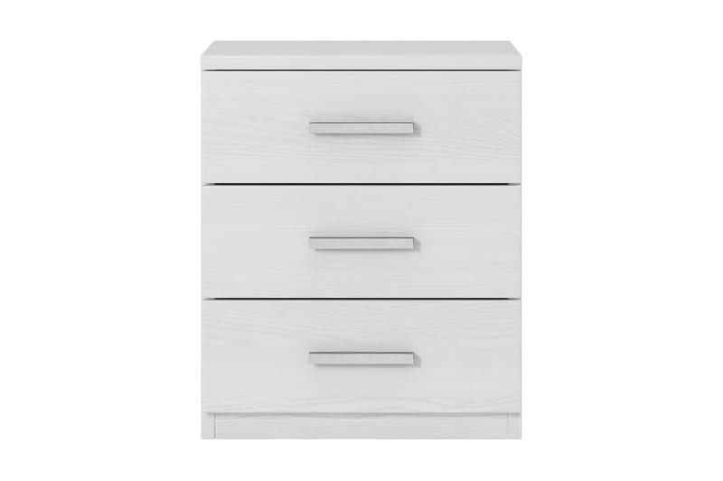 Bovera Nattbord 41x46 cm - Askgrå | Hvit - Sengebord & nattbord