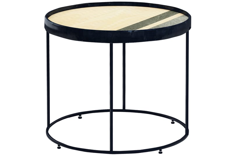 Ahari Brettbord 49 cm - Svart - Møbler - Bord - Avlastningsbord - Brettbord og småbord
