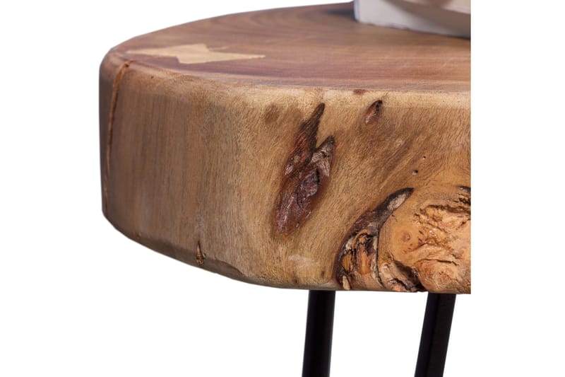 Andreone Avlastningsbord 35 cm - Brun - Møbler - Bord - Avlastningsbord - Brettbord og småbord