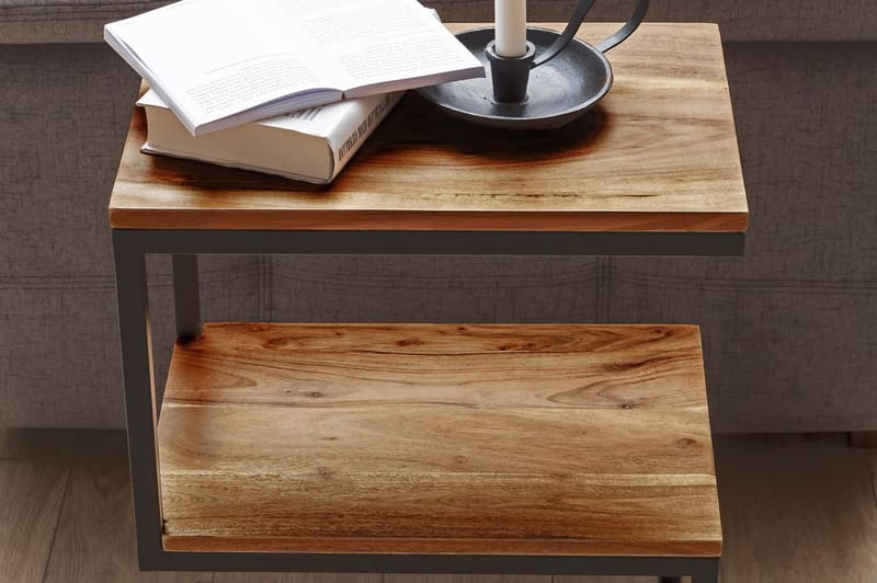 Aranza Avlastningsbord 45 cm - Brun - Møbler - Bord - Avlastningsbord - Brettbord og småbord